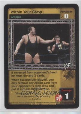 2002 WWE Raw Deal Trading Card Game - Expansion 5: Mania #13/150 V5.0 - Within Your Grasp