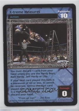2002 WWE Raw Deal Trading Card Game - Expansion 5: Mania #35/150 V5.0 - X-Treme Measures