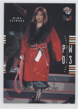 2003 BBM Pro Wrestling - [Base] #340 - Mima Shimoda