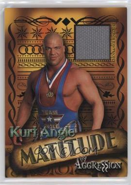 2003 Fleer WWE Aggression - Matitude - Mat Relic #M KA - Kurt Angle