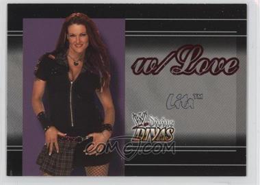 2003 Fleer WWE Divine Divas - w/Love #1 WL - Lita