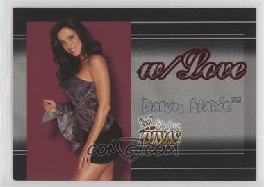 2003 Fleer WWE Divine Divas - w/Love #4 WL - Dawn Marie