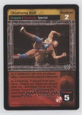 2003 WWE Raw Deal Trading Card Game - Expansion 8: Velocity #14/150 V 8.0 - Oklahoma Roll [EX to NM]