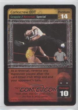 2003 WWE Raw Deal Trading Card Game - Expansion 8: Velocity #18/150 V 8.0 - Corkscrew DDT