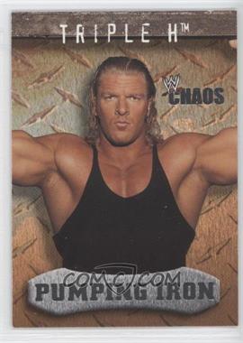 2004 Fleer WWE Chaos - [Base] #87 - Pumping Iron - Triple H