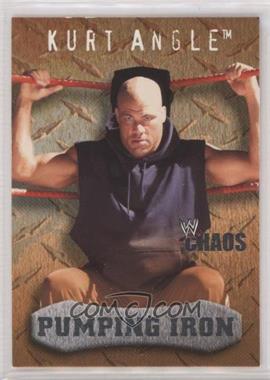 2004 Fleer WWE Chaos - [Base] #88 - Pumping Iron - Kurt Angle