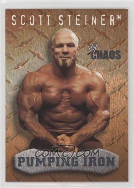 2004 Fleer WWE Chaos - [Base] #92 - Pumping Iron - Scott Steiner
