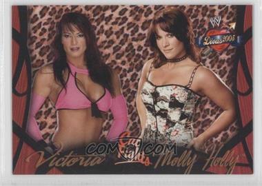 2004 Fleer WWE Divine Divas 2005 - [Base] #55 - Cat Fights (Victoria, Molly Holly)