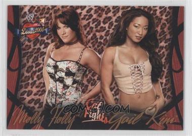 2004 Fleer WWE Divine Divas 2005 - [Base] #58 - Cat Fights (Molly Holly, Gail Kim)