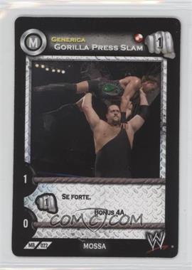 2004 Tesla WWE Mazzo Base John Cena Trading Card Game - [Base] #MB 022 - Gorilla Press Slam