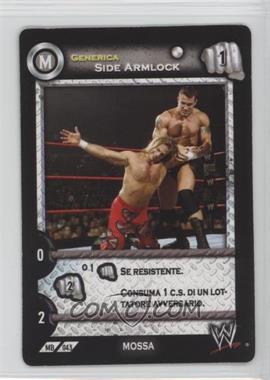 2004 Tesla WWE Mazzo Base John Cena Trading Card Game - [Base] #MB 043 - Side Armlock