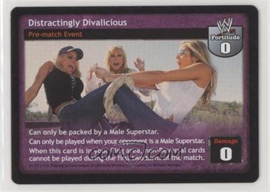 2004 WWE Raw Deal Trading Card Game - Expansion 11: Divas Overload #61/172 v11 - Distractingly Divalicious