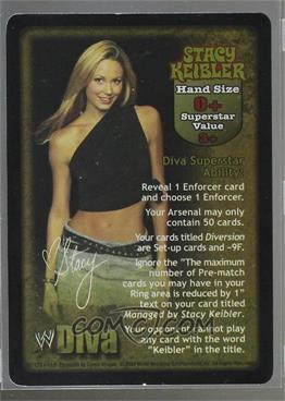 2004 WWE Raw Deal Trading Card Game - Expansion 11: Divas Overload #97/172 v11 - Stacy Keibler [Noted]