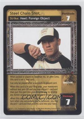2004 WWE Raw Deal Trading Card Game - Expansion 13: Vengeance #09/181 V13 - Steel Chain Shot