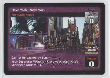 2004 WWE Raw Deal Trading Card Game - Expansion 13: Vengeance #67/181 V13 - New York, New York