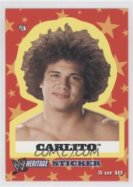 2005 Topps Heritage WWE - Stickers #5 - Carlito