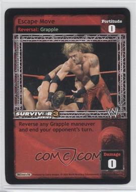 2005 WWE Raw Deal Trading Card Game - Expansion 16: Survivor Series 3 #063/643 V16 - Edge