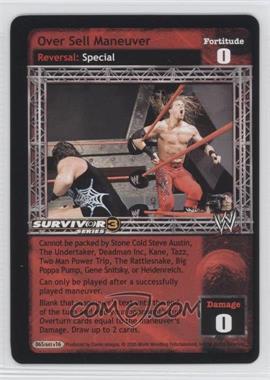 2005 WWE Raw Deal Trading Card Game - Expansion 16: Survivor Series 3 #065/643 V16 - Over Sell Maneuver
