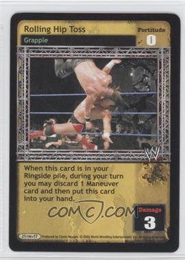 2005 WWE Raw Deal Trading Card Game - Expansion 17: Unforgiven #21/198 V17 - Rolling Hip Toss