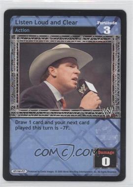 2005 WWE Raw Deal Trading Card Game - Expansion 17: Unforgiven #61/198 V17 - John "Bradshaw" Layfield
