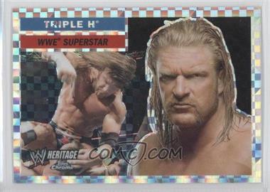 2006 Topps Chrome WWE Heritage - [Base] - X-Fractor #28 - Triple H