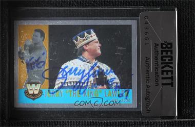2006 Topps Chrome WWE Heritage - [Base] #80 - Jerry Lawler [BAS Beckett Auth Sticker]