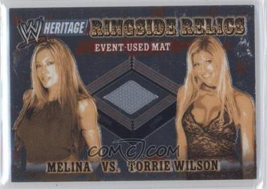 2006 Topps Chrome WWE Heritage - Ringside Relics #_METW - Melina, Torrie Wilson