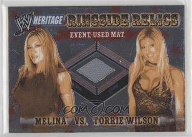 2006 Topps Chrome WWE Heritage - Ringside Relics #_METW - Melina, Torrie Wilson