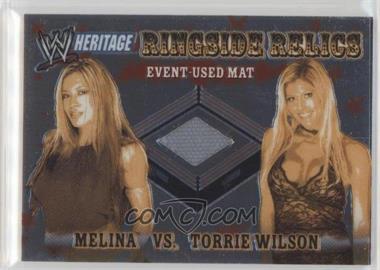 2006 Topps Chrome WWE Heritage - Ringside Relics #_METW - Melina, Torrie Wilson