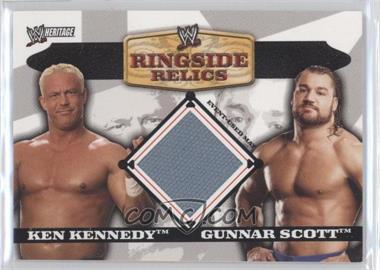 2006 Topps Heritage II WWE - Ringside Relics Mats #_NoN - Ken Kennedy, Gunnar Scott