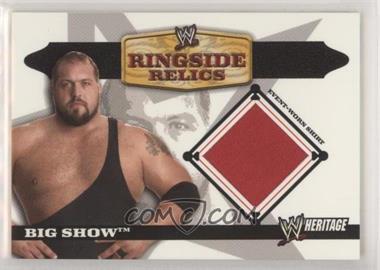2006 Topps Heritage II WWE - Ringside Relics #_BISH - Big Show