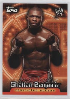 2006 Topps WWE Insider Restricted Access - [Base] #26 - Shelton Benjamin