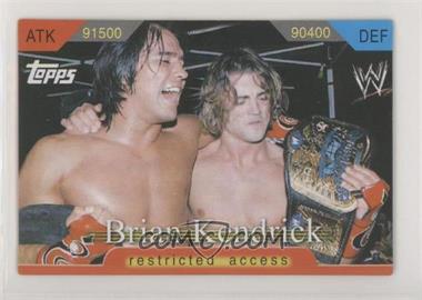 2006 Topps WWE Insider Restricted Access - Game Cards #_BRKE - Brian Kendrick