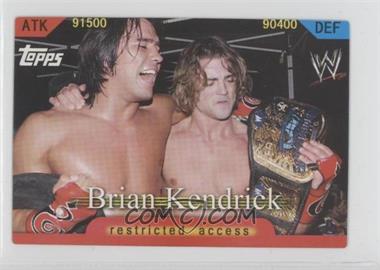 2006 Topps WWE Insider Restricted Access - Game Cards #_BRKE - Brian Kendrick