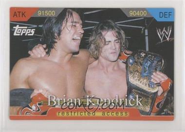 2006 Topps WWE Insider Restricted Access - Game Cards #_BRKE - Brian Kendrick