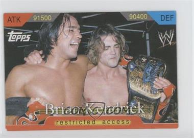 2006 Topps WWE Insider Restricted Access - Game Cards #_BRKE - Brian Kendrick