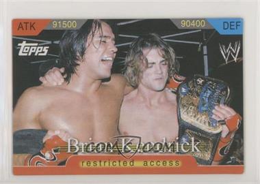 2006 Topps WWE Insider Restricted Access - Game Cards #_BRKE - Brian Kendrick