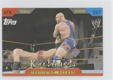 2006 Topps WWE Insider Restricted Access - Game Cards #_KUAN.3 - Kurt Angle