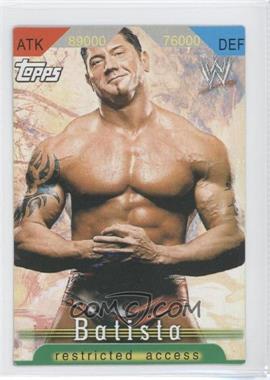 2006 Topps WWE Insider Restricted Access - Game Cards #BA.1 - Batista