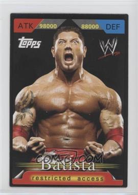 2006 Topps WWE Insider Restricted Access - Game Cards #BA.8 - Batista