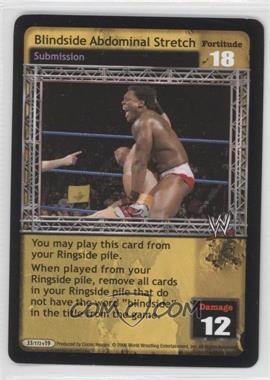 2006 WWE Raw Deal Trading Card Game - Expansion 19: No Way Out #33/172 V19 - Blindside Abdominal Stretch