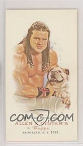 2007 Topps Heritage III WWE - Allen & Ginter Legends #9 - The British Bulldog