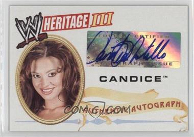 2007 Topps Heritage III WWE - Autographs #_CAND - Candice