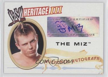 2007 Topps Heritage III WWE - Autographs #_THMI - The Miz