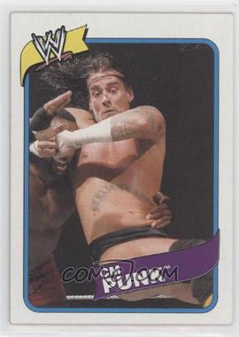 2007 Topps Heritage III WWE - [Base] #27 - CM Punk