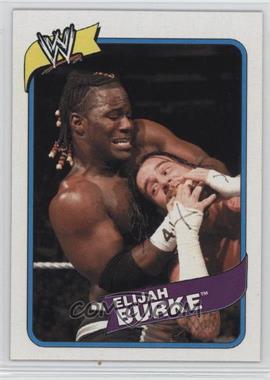 2007 Topps Heritage III WWE - [Base] #48 - Elijah Burke