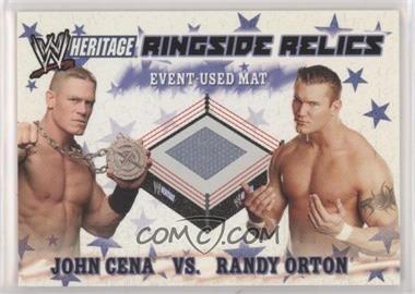 2007 Topps Heritage III WWE - Ringside Relics #_JCRO - John Cena, Randy Orton