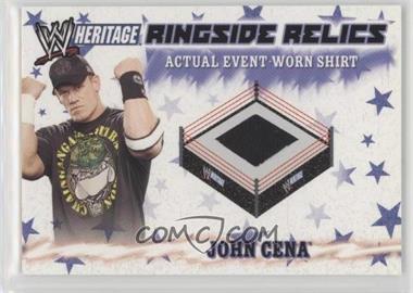 2007 Topps Heritage III WWE - Ringside Relics #_JOCE - John Cena