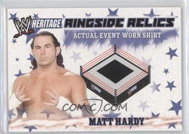 2007 Topps Heritage III WWE - Ringside Relics #_MAHA - Matt Hardy