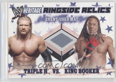 2007 Topps Heritage III WWE - Ringside Relics #_THKB - Triple H, King Booker